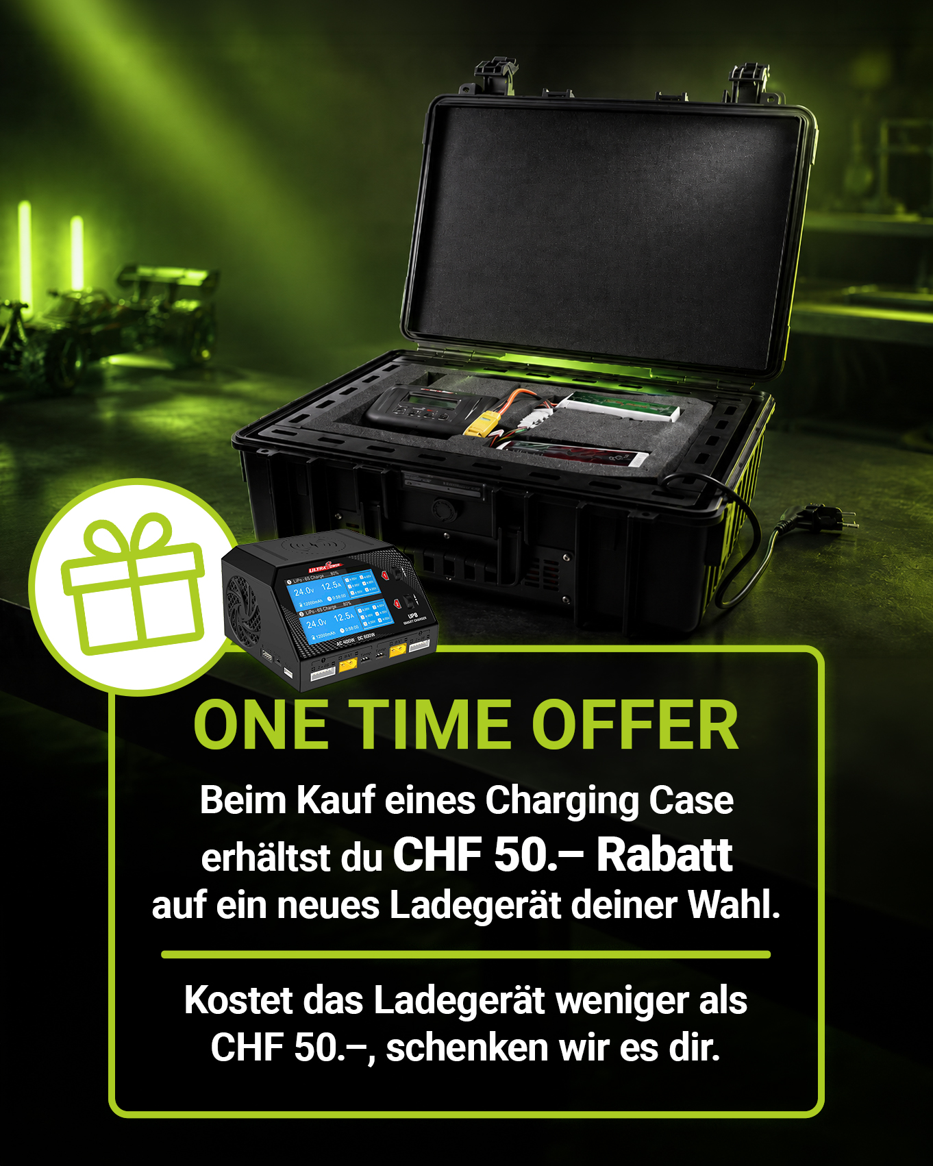 SWAYTRONIC LiPo Charging Case