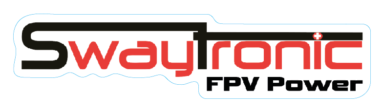 SWAYTRONIC Sticker FPV Power borderless 136x30mm