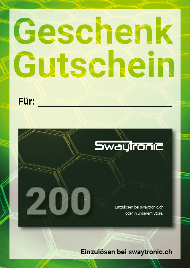 Geschenkgutschein Swaytronic CHF 200.00