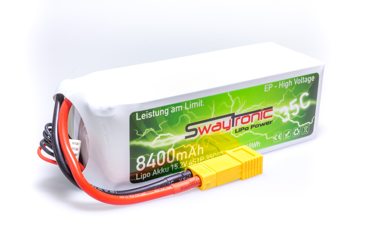 Swaytronic HV-LiPo 15.2V 8400mAh 35C/70C T-Plug