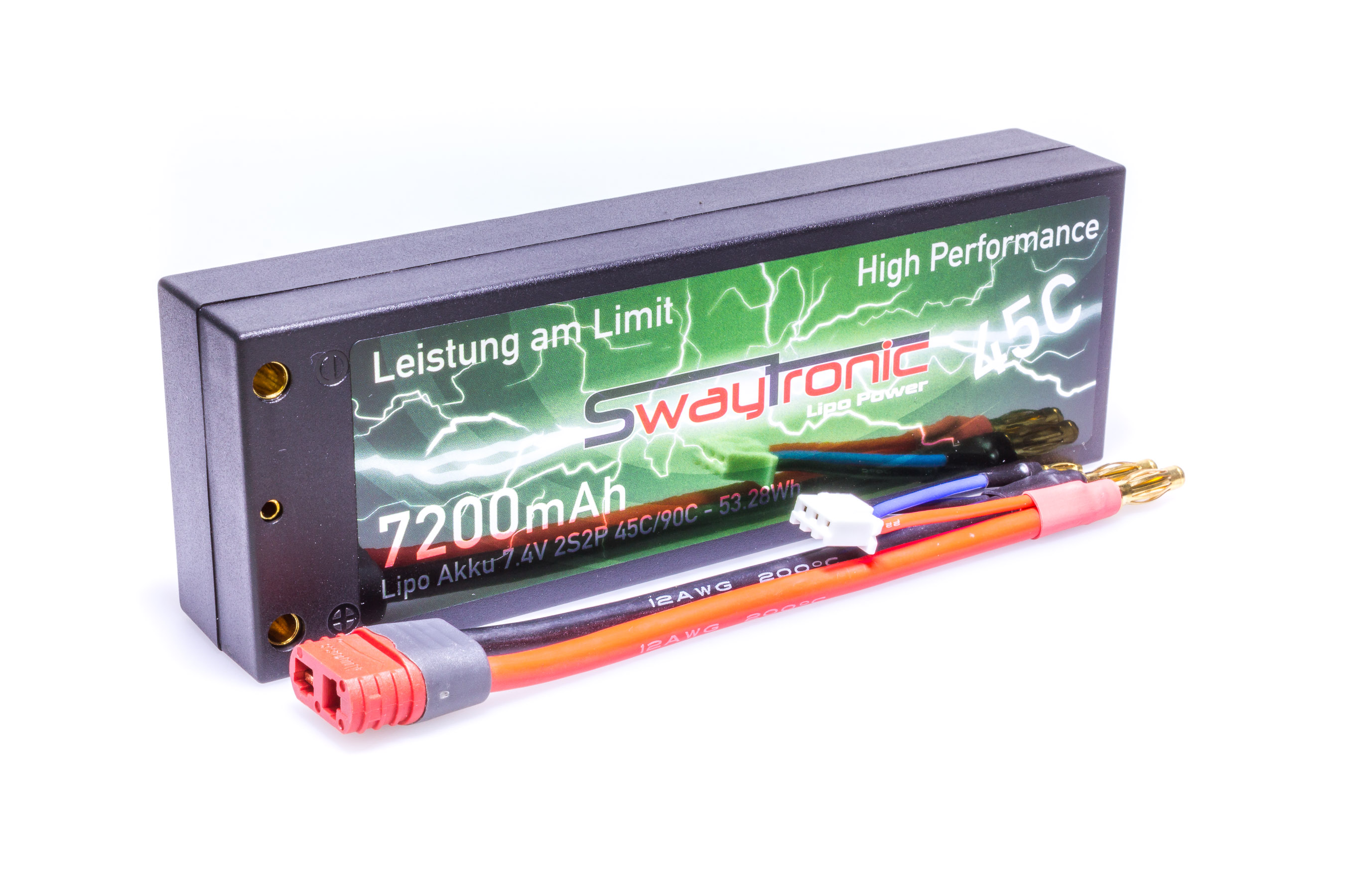 SWAYTRONIC HC LiPo 2S 7.4V 7200mAh 45C/90C
