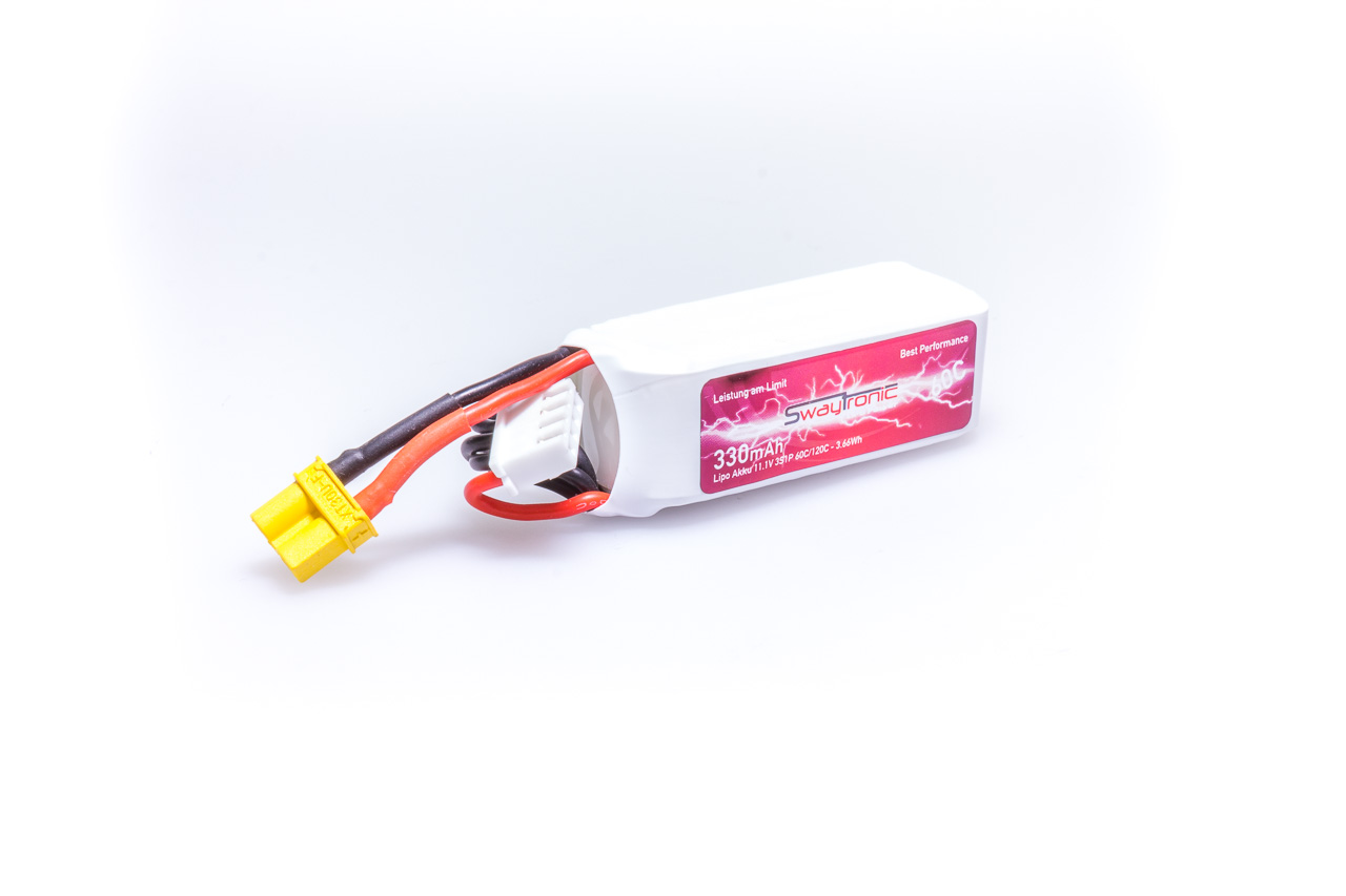 SWAYTRONIC LiPo 3S 11.1V 330mAh 60C/120C XT30