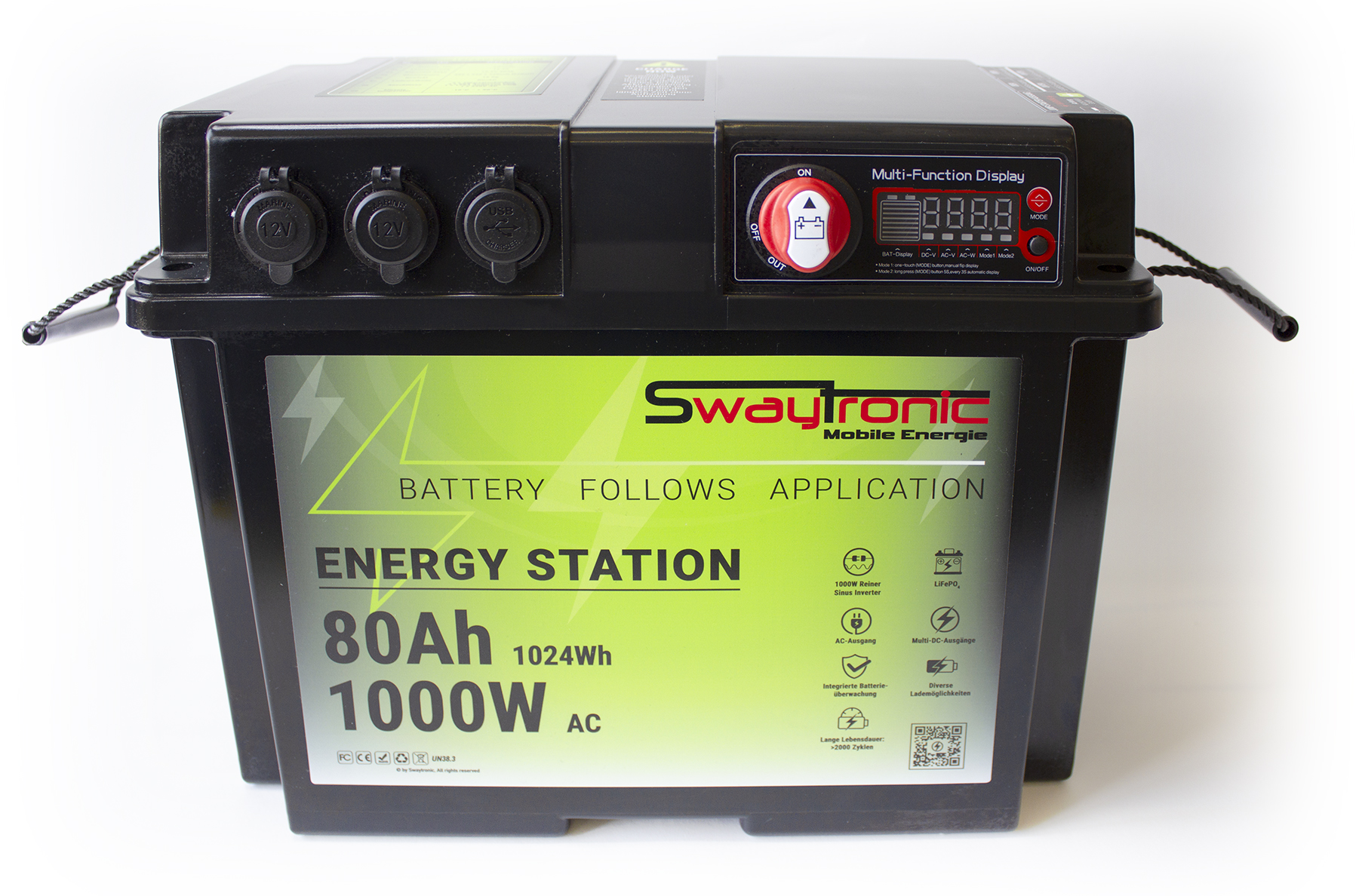 SWAYTRONIC - Energy Station 80Ah 1000W