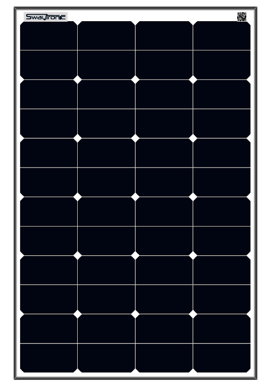 SWAYTRONIC - Solarpanel starr 90Watt High Performance