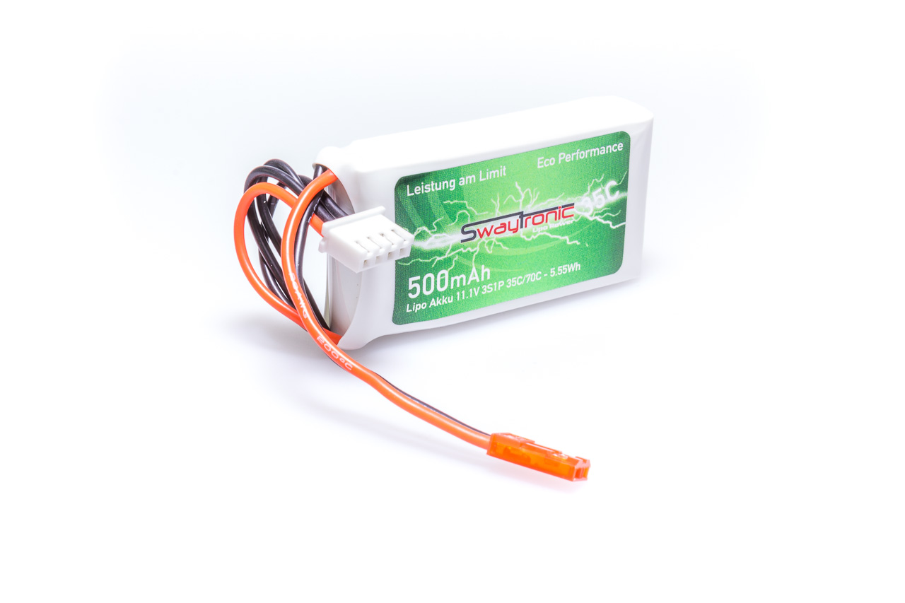 SWAYTRONIC LiPo 3S 11.1V 500mAh 35C/70C JST