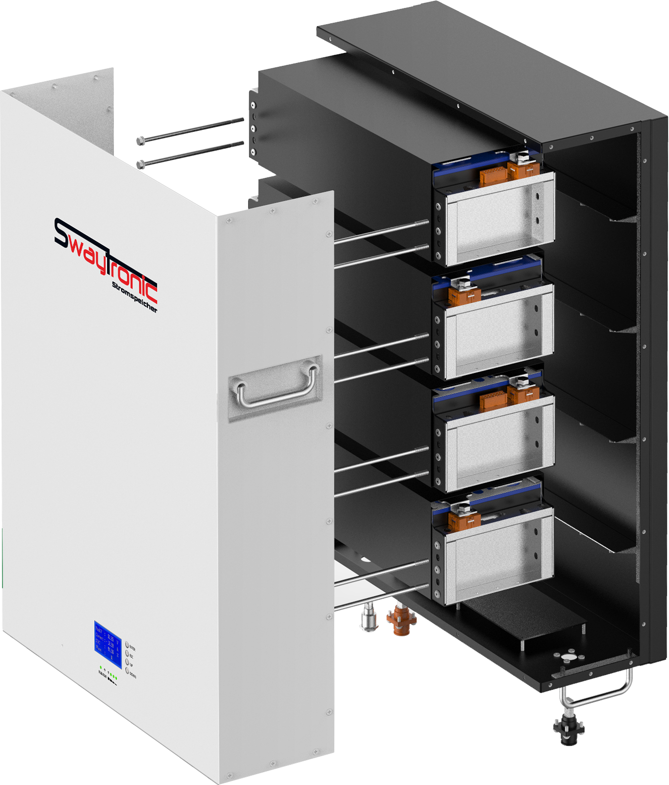 SWAYTRONIC Stromspeicher 10kWh Wandmodul M
