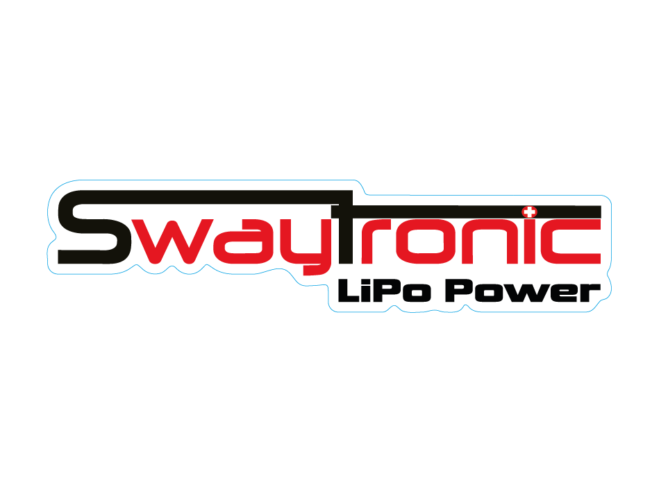 SWAYTRONIC Sticker Lipo Power 227x53mm transparent