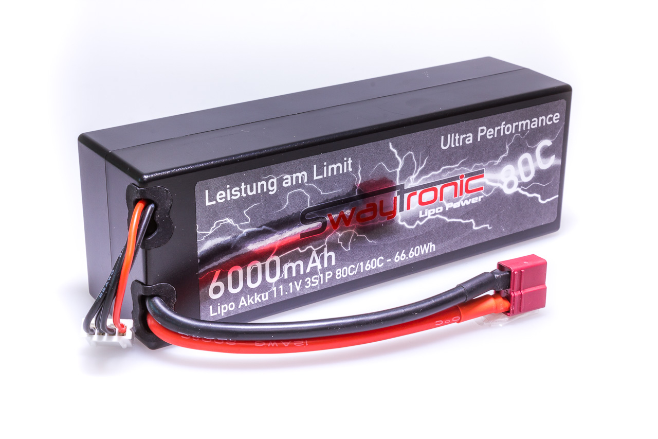 SWAYTRONIC HC LiPo 3S 11.1V 6000mAh 80C/160C T