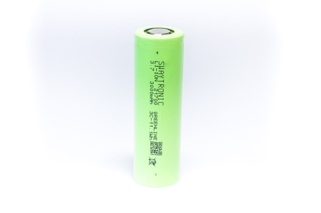 SWAYTRONIC Li-Ion 21700 1S 3.7V 3000mAh 3C