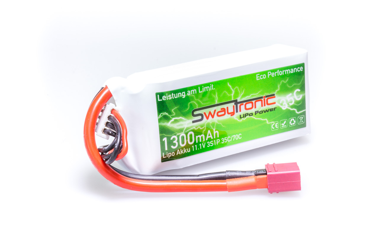 Batterie Lipo 3S 11,1V - 1300mAh 35c