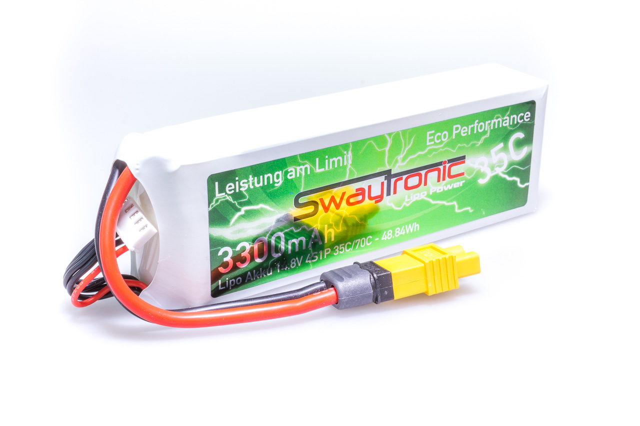 SWAY-EL LiPo 4S 14.8V 3300mAh 35C/70C EC3