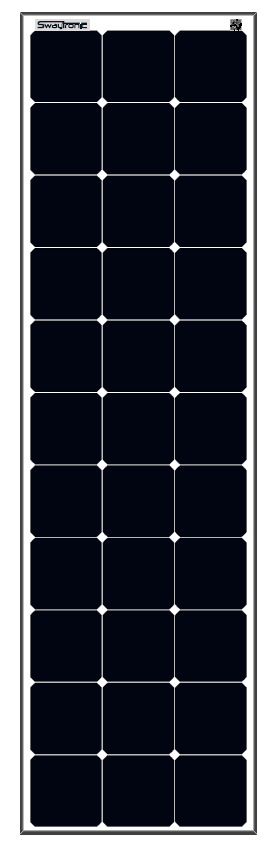 SWAYTRONIC - Solarpanel starr 120Watt High Performance