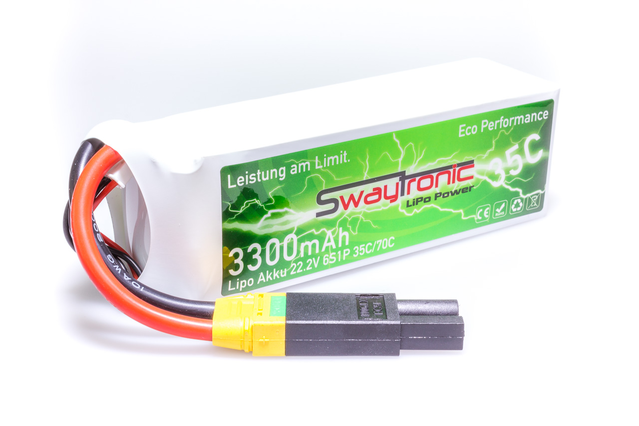 SWAY-EL LiPo 6S 22.2V 3300mAh 35C/70C EC5