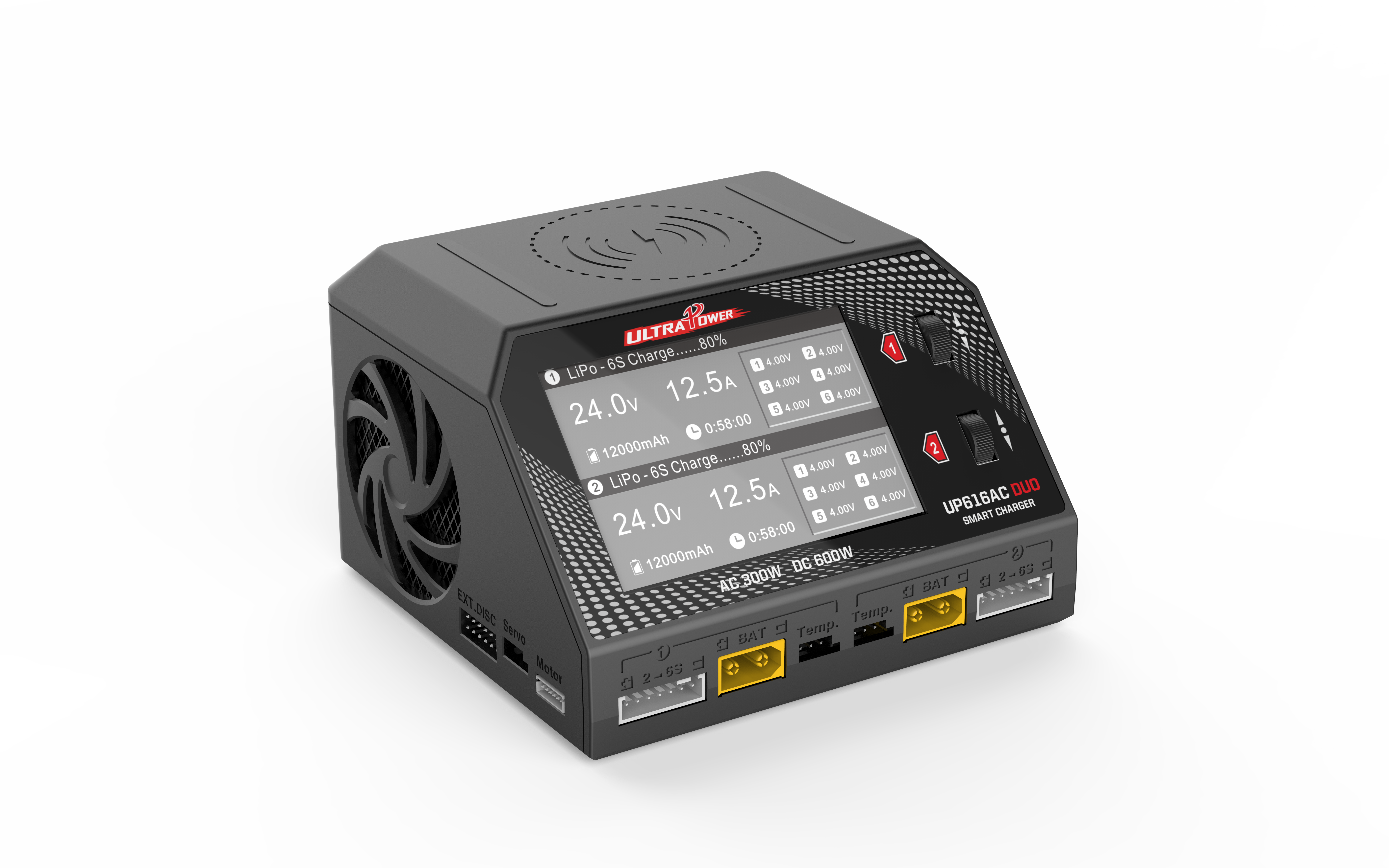 UP6+ Balance Charger DUO 600W