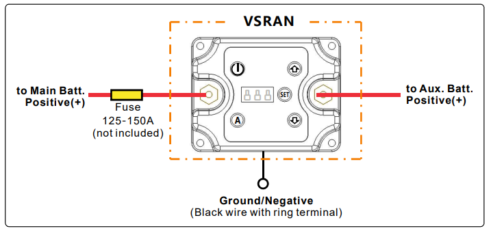 SWAYTRONIC - VSR relay 12V 150A