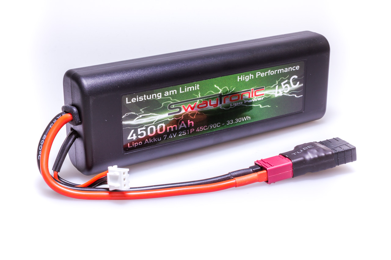 SWAY Race-Pack LiPo 2S 7.4V 4500mAh 45C/90C TRX