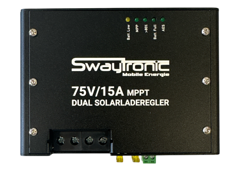 Swaytronic - Dual Solarladeregler 75/15