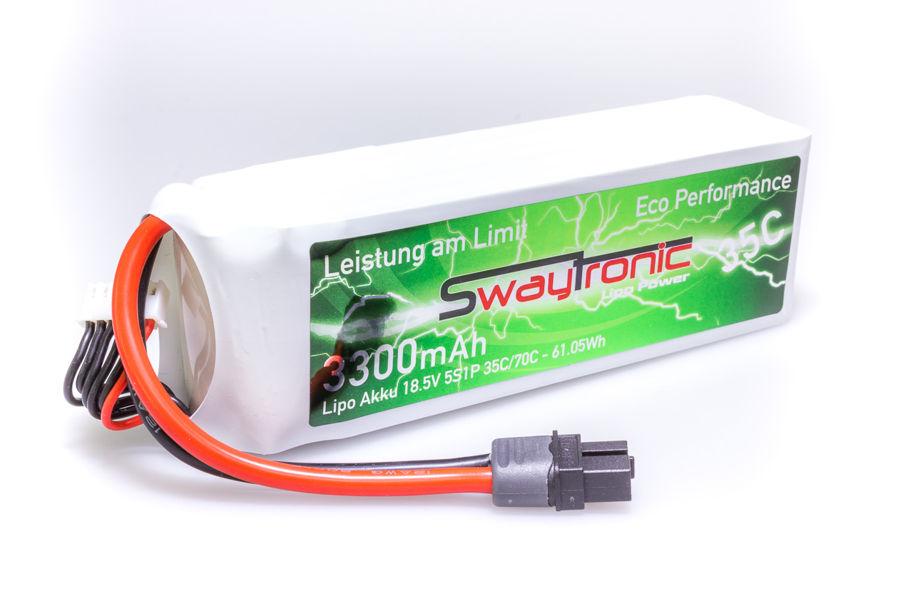 SWAYTRONIC LiPo 5S 18.5V 3300mAh 35C/70C XT60