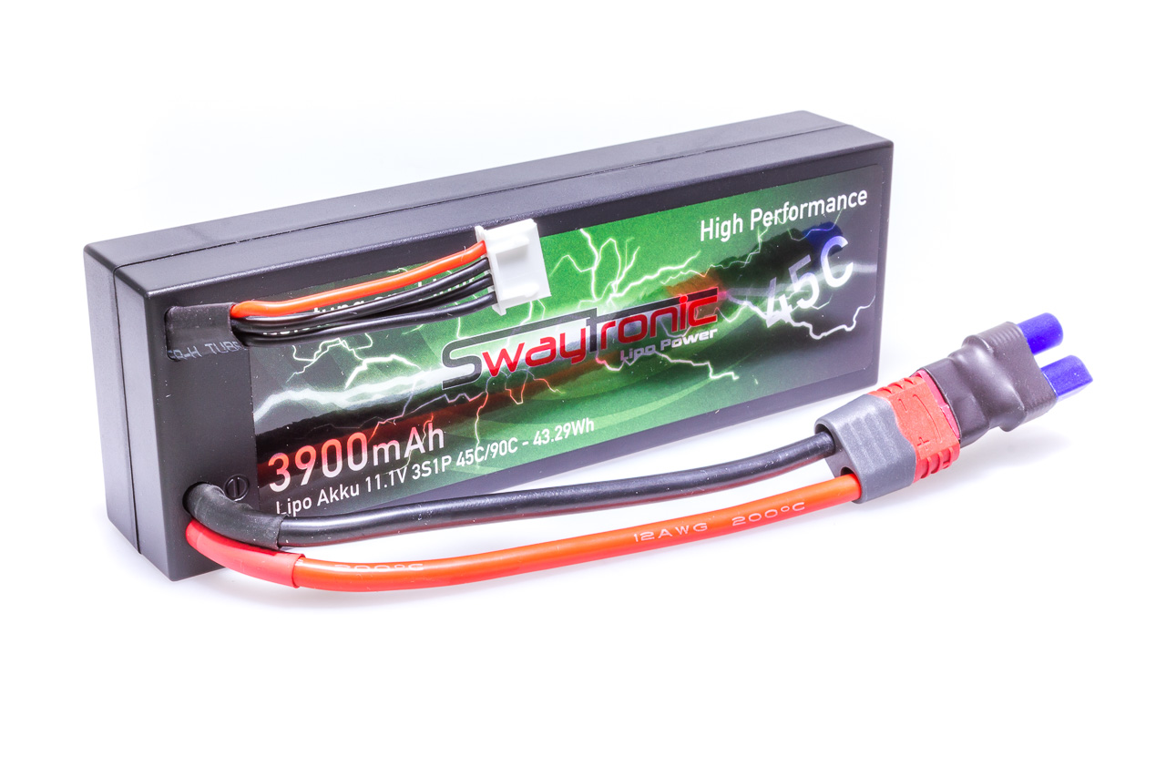 SWAYTRONIC HC LiPo 3S 11.1V 3900mAh 45C/90C EC3