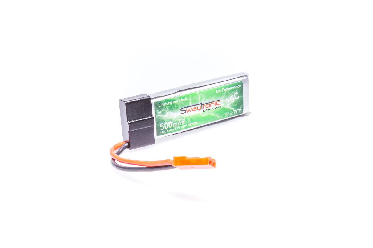 SWAYTRONIC LiPo 1S 3.7V 500mAh 25C/50C JST