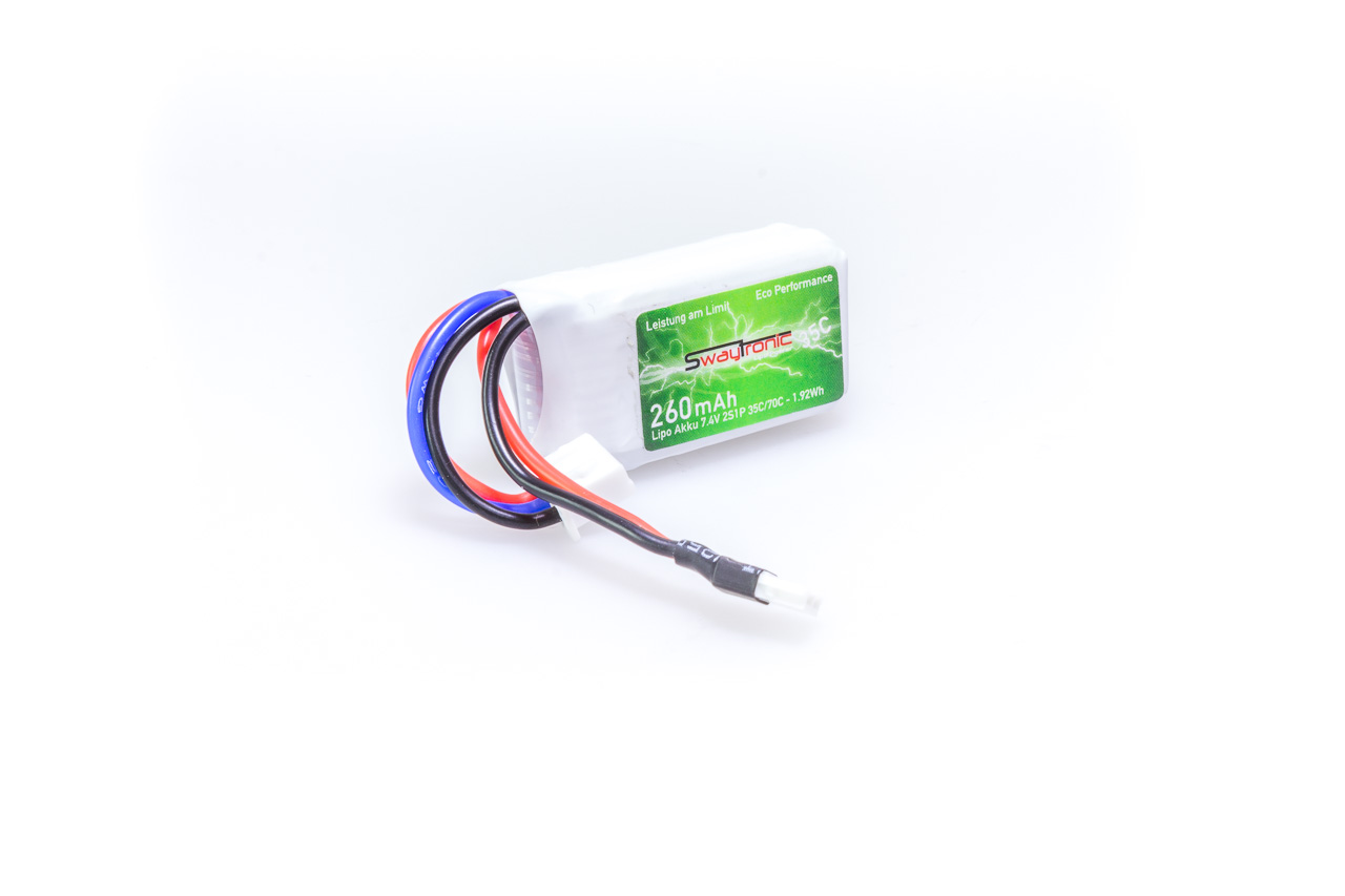 SWAYTRONIC LiPo 2S 7.4V 260mAh 35C/70C Molex