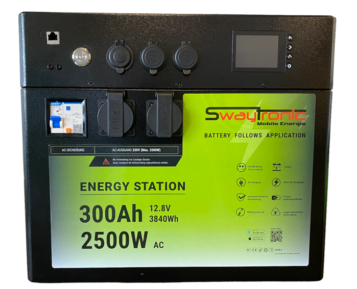 SWAYTRONIC - Energy Station 300Ah 2500W