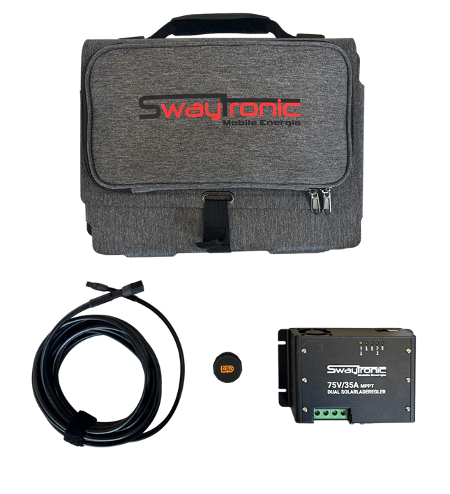 SWAYTRONIC - Solarpanel faltbar 270W Slim - Set Innen