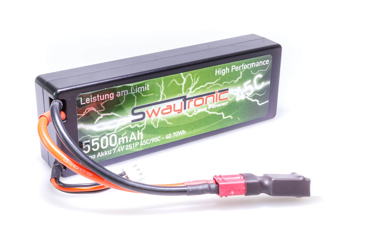 SWAYTRONIC HC LiPo 2S 7.4V 5500mAh 45C/90C Tamiya