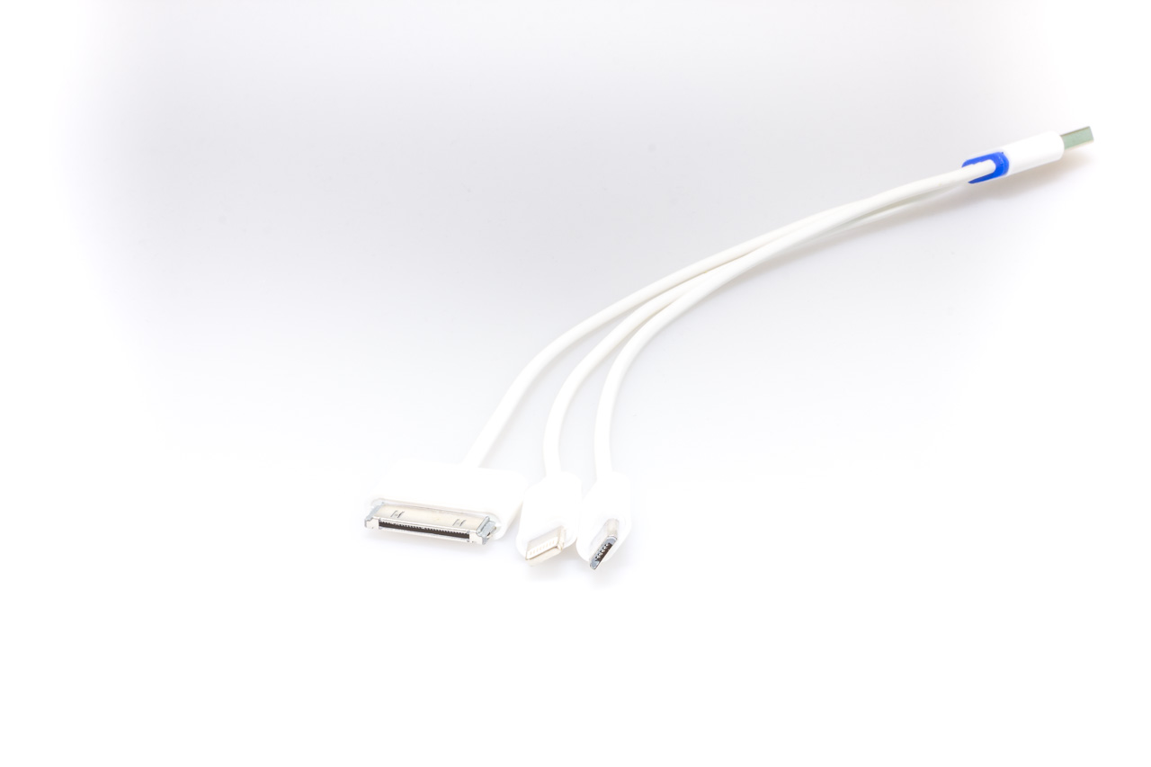 Starthilfe USB-C Multi Ladekabel 3-fach T2