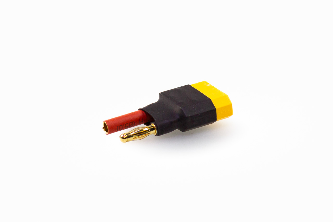 Plug adapter XT90S to 4mm gold plug