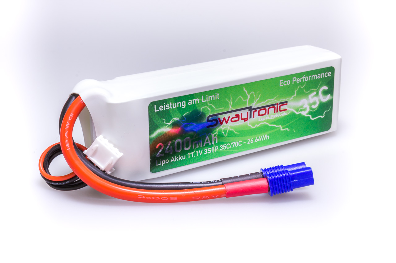 LiPo 3S 11.1V 2200mAh 35C/70C EC3