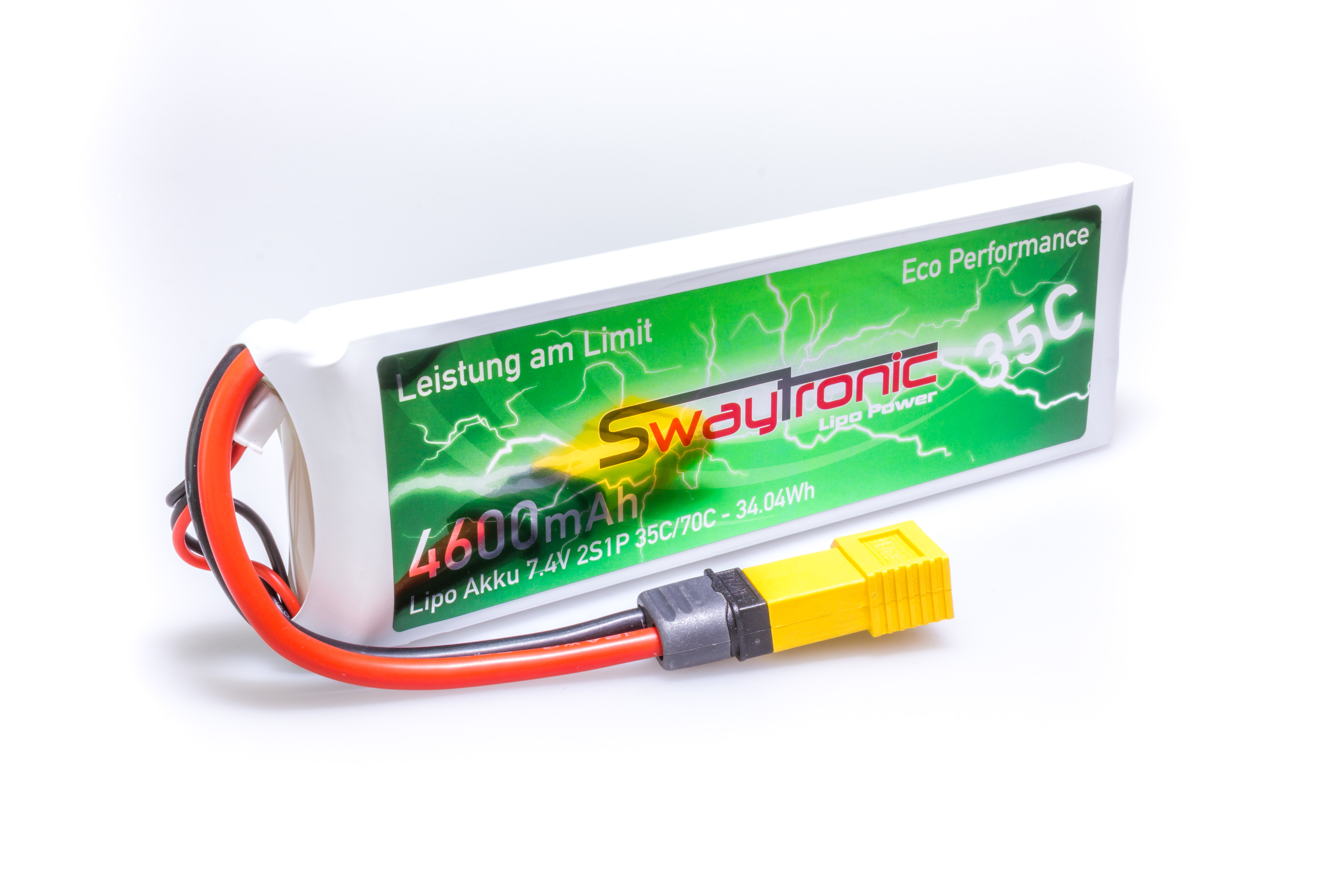 SWAYTRONIC LiPo 2S 7.4V 4600mAh 35C/70C T-Plug