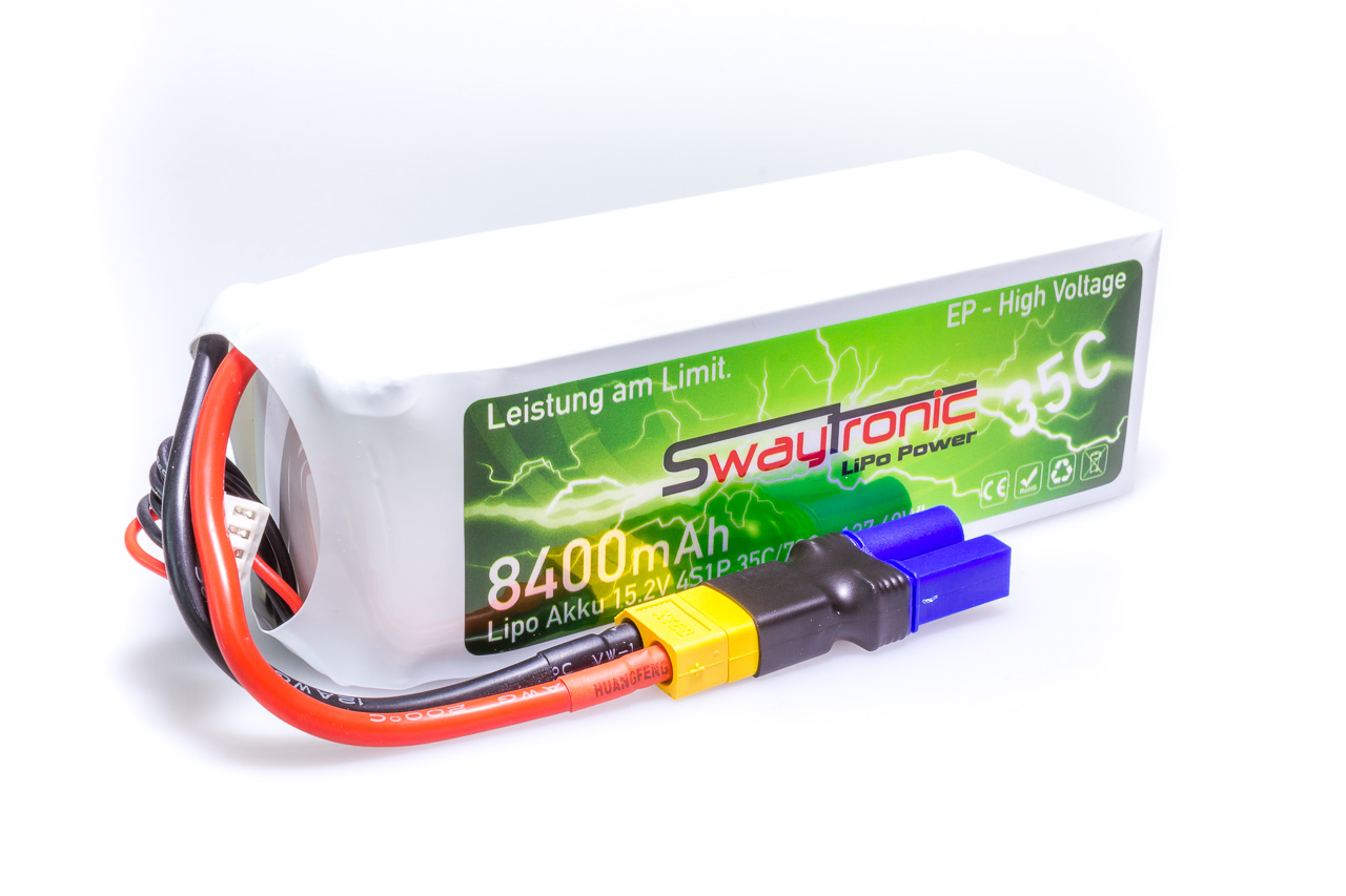 Swaytronic HV-LiPo 15.2V 8400mAh 35C/70C EC5