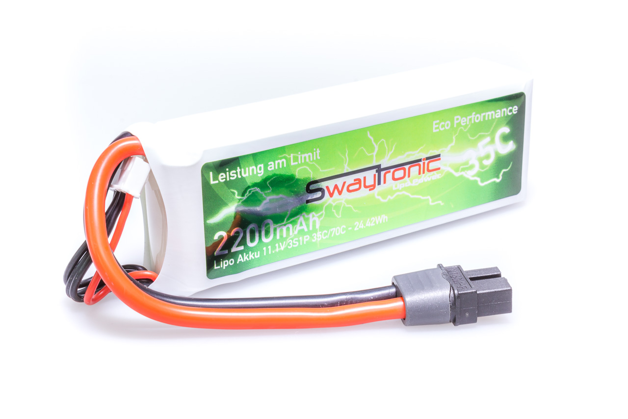 SWAYTRONIC LiPo 3S 11.1V 2200mAh 35C/70C XT60